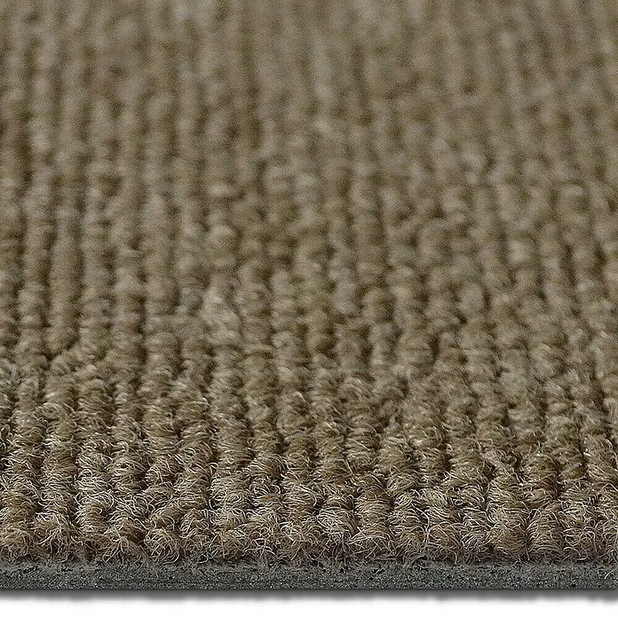 Floordirekt Teppichfliese Lyonn - 50 x 50 cm - 0,25 m² - Beige - Nylon, Beige