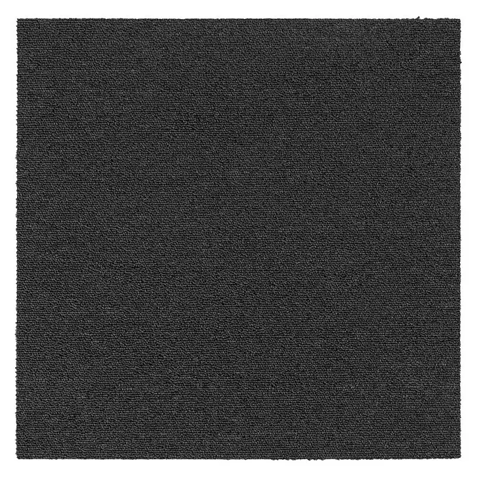 Floordirekt Teppichfliese Moscow 50 x 50 cm Anthrazit - Schlinge
