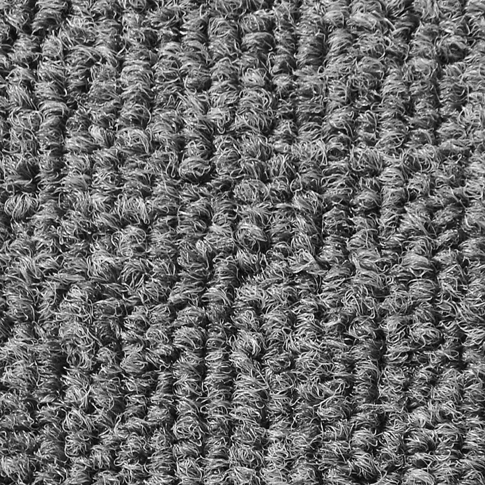Floordirekt Teppichfliese Lyonn - 50 x 50 cm - 0,25 m² - Hellgrau - Breite: 50 cm, Nylon, Hellgrau