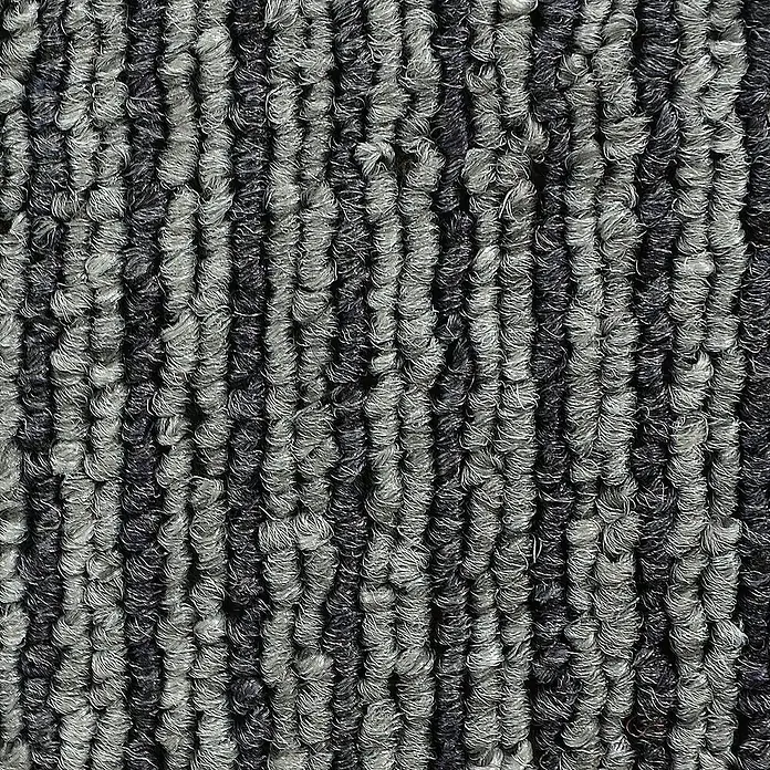 Floordirekt Teppichfliese Bohemia - 50 x 50 cm - 0,25 m² - Grau - Breite: 50 cm, Polypropylen, Grau