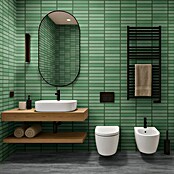 Revêt Wandpaneel SPC Wall Butcherblock (1 200 x 600 mm, Butcherblock Green High Gloss, Hochglänzend) | BAUHAUS