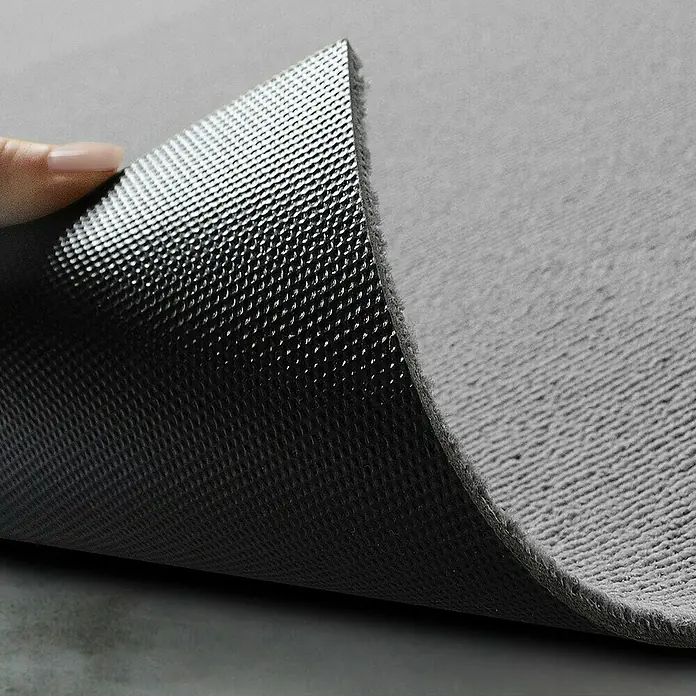 Floordirekt Teppichfliese Lyonn - 50 x 50 cm - 0,25 m² - Hellgrau - Breite: 50 cm, Nylon, Hellgrau