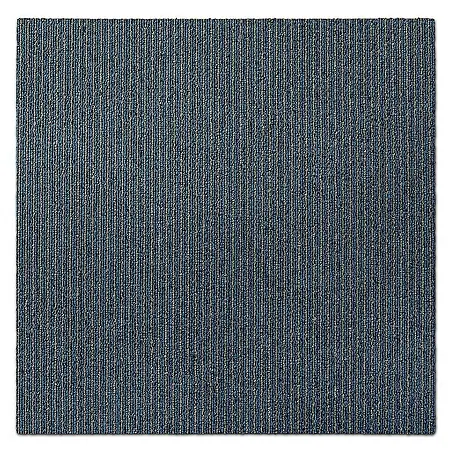 Floordirekt  Teppichfliese Bohemia - 50 x 50 cm - 0,25 m² - Blau