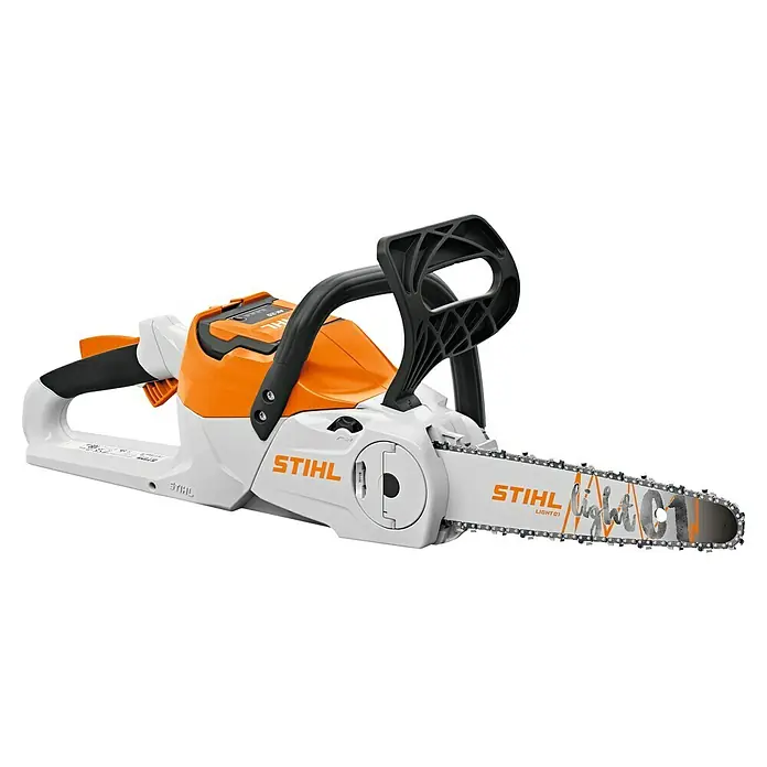 Stihl Akku-Kettensäge MSA 70 C-B - Li-Ionen, Ohne Akku, Schwertlänge: 30 cm - Abbildung einer Akku-Kettensäge von Stihl, Modell MSA 300. Optimal für Baumpflege, Forstwirtschaft und Sägearbeiten im Freien.