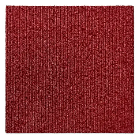 Floordirekt  Teppichfliese Lyonn - 50 x 50 cm - 0,25 m² - Rot