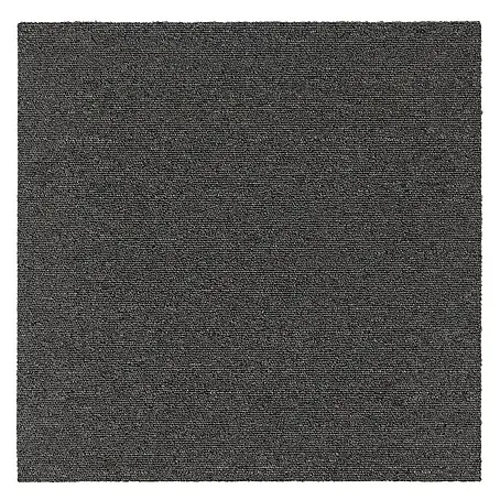 Floordirekt  Teppichfliese Moscow 50 x 50 cm Dunkelgrau