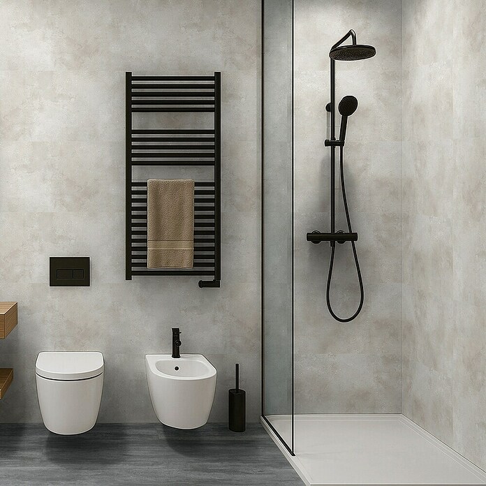 Revêt Wandpaneel SPC Wall (1 200 x 600 mm, Beige Matt) | BAUHAUS