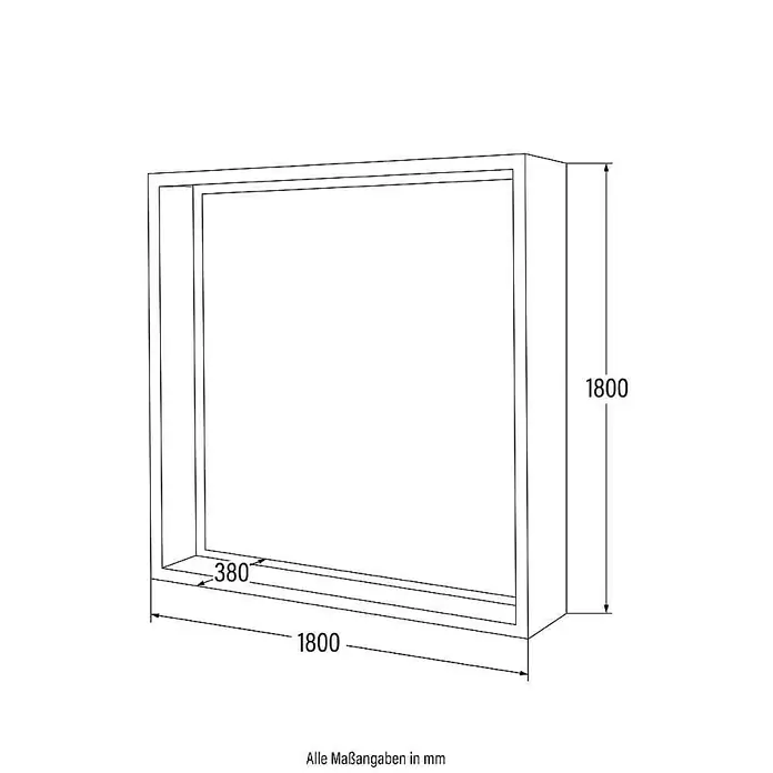 Home Deluxe Holzregal NANGA - Edelrost