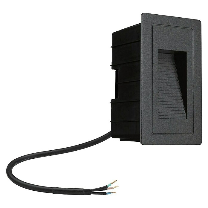 Paulmann LED ugradbena svjetiljka  (4 W, Topla bijela, Antracit, D x Š x V: 103 x 58 x 62 mm) | BAUHAUS