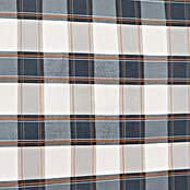 Doppler Bankauflage Sitzkissen (Grau Kariert, L x B x H: 150 x 45 x 6 cm, Baumwoll-Polyester-Mischgewebe) | BAUHAUS