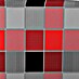 Schwarz/Rot Kariert