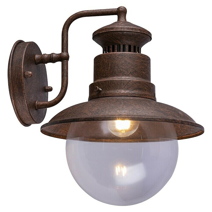 Globo Vanjska svjetiljka Sella  (60 W, Š x V: 215 x 270 mm, Smeđa, E27) | BAUHAUS