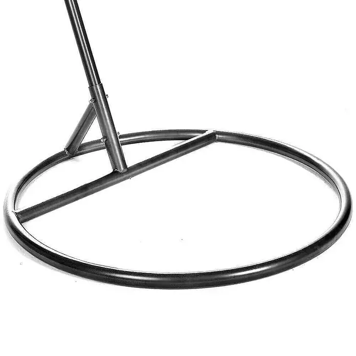 Home Deluxe Hängesesselgestell Gestell ONE - Stahl, Schwarz