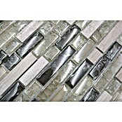 Mozaik pločica Verbund Crystal Mix XIC V1352  (29,8 x 30,5 cm, Sivo-zelene boje, Sjaj) | BAUHAUS