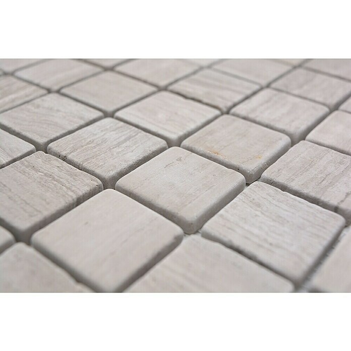 Mozaik pločica Quadrat Uni MOS 32/2012  (30,5 x 30,5 cm, Sive boje, Mat) | BAUHAUS
