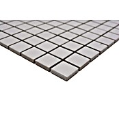 Mozaik pločica Quadrat Uni CG 104  (29,8 x 29,8 cm, Bijele boje, Sjaj) | BAUHAUS