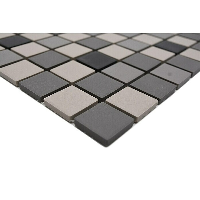 Mozaik pločica Quadrat Mix CU 010  (32,6 x 30 cm, Bež-smeđe boje, Mat) | BAUHAUS