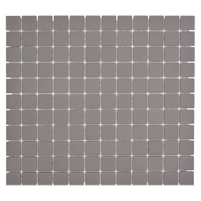 Mozaik pločica Quadrat Uni CU 030  (32,6 x 30 cm, Sive boje, Mat) | BAUHAUS