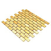 Mosaikfliese Uni Gold CM 4GO30 (30 x 30 cm, Gold, Glänzend)