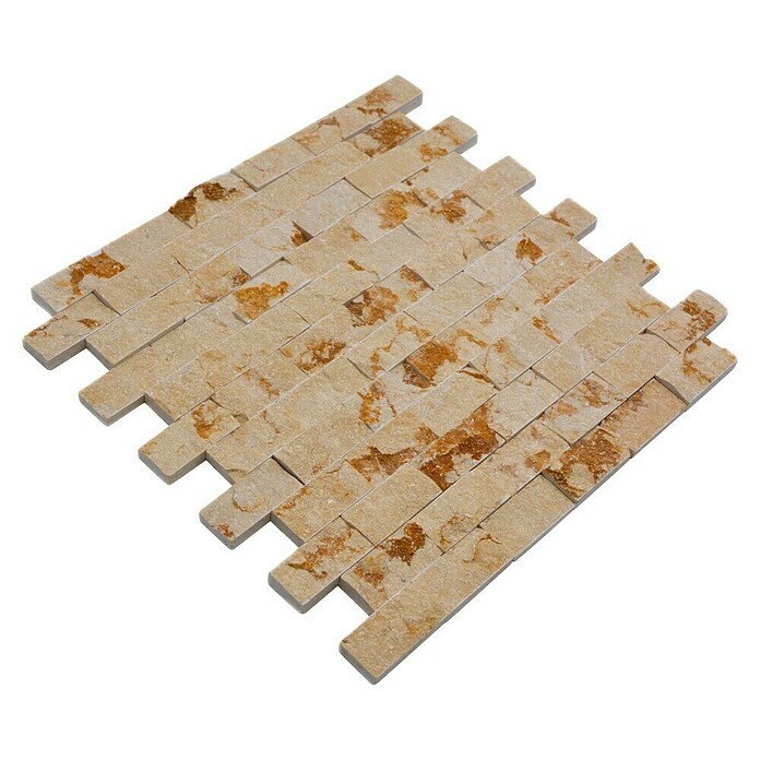 Mozaik pločica (30 x 30 cm, Beige, Mat)
