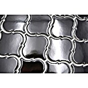 Mozaik pločica Florentiner Uni CLP 2BG  (29,3 x 24,5 cm, Crne boje, Sjaj) | BAUHAUS