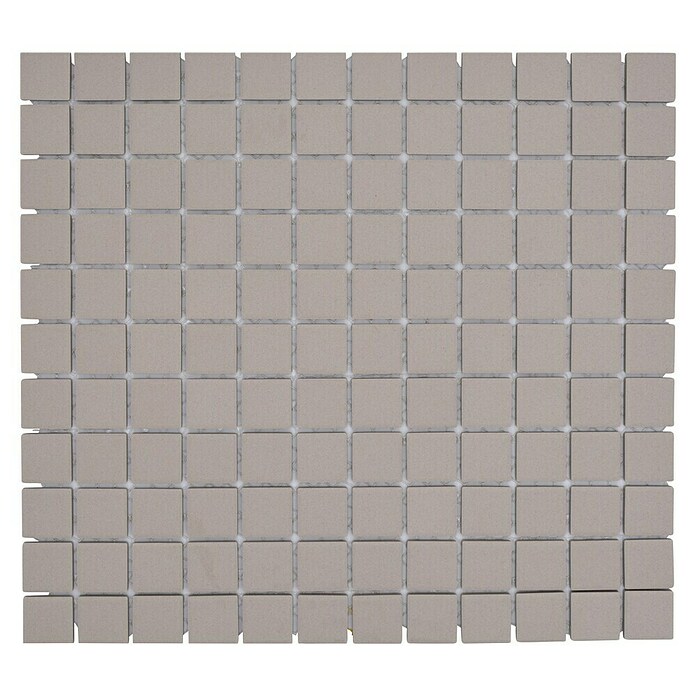 Mozaik pločica Quadrat Uni CU 040  (32,6 x 30 cm, Bež boje, Mat) | BAUHAUS
