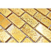 Mosaikfliese Uni Gold CM 4GO30 (30 x 30 cm, Gold, Glänzend)