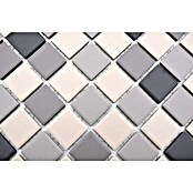 Mozaik pločica Quadrat Mix CU 010  (32,6 x 30 cm, Bež-smeđe boje, Mat) | BAUHAUS