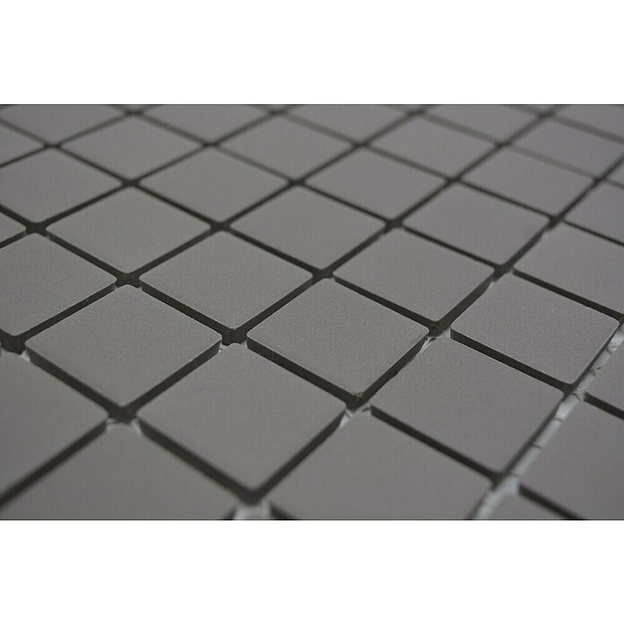 Mozaik pločica Quadrat Uni CU 030  (32,6 x 30 cm, Sive boje, Mat) | BAUHAUS