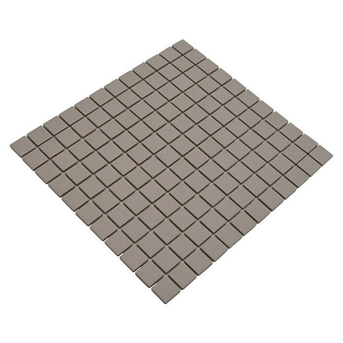 Mozaik pločica Quadrat Uni CU 040  (32,6 x 30 cm, Bež boje, Mat) | BAUHAUS