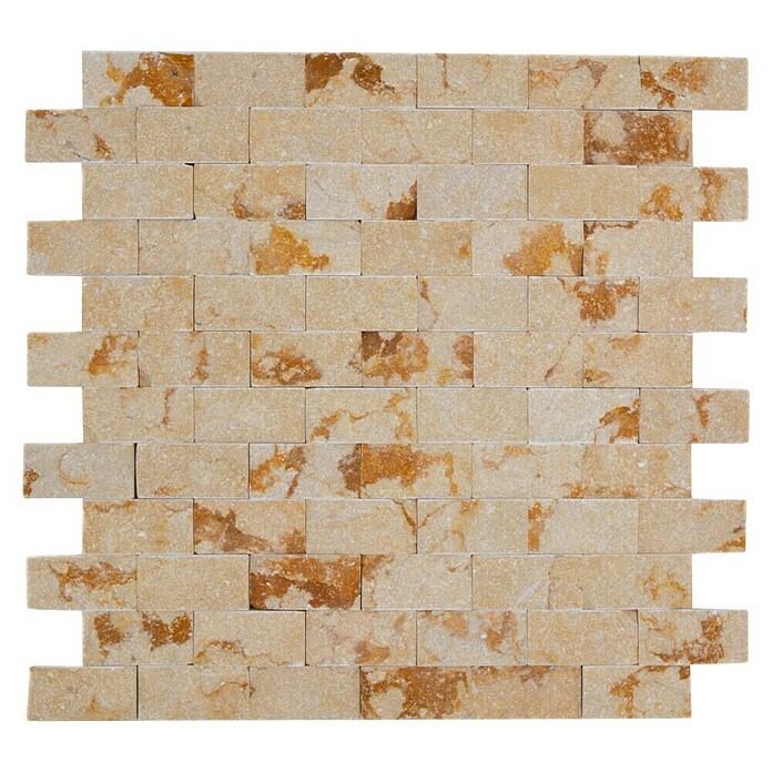 Mozaik pločica (30 x 30 cm, Beige, Mat)