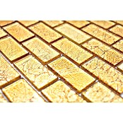 Mosaikfliese Uni Gold CM 4GO30 (30 x 30 cm, Gold, Glänzend)