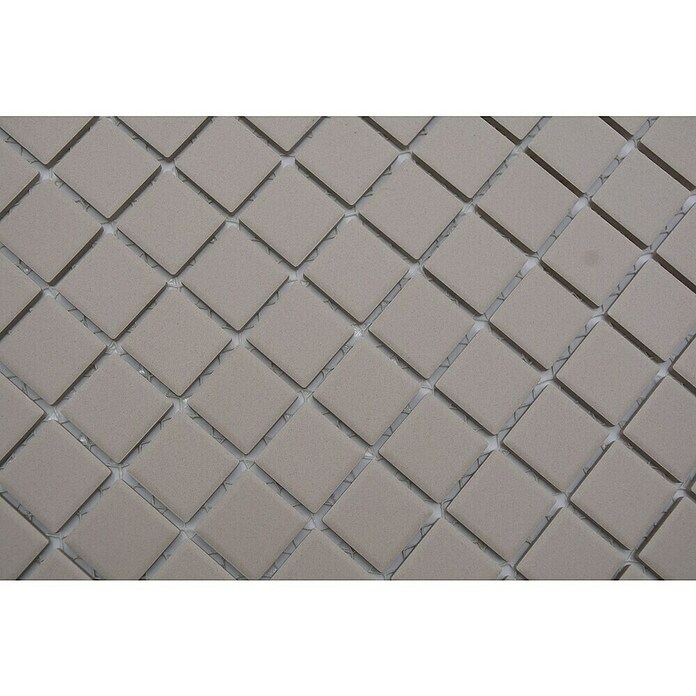 Mozaik pločica Quadrat Uni CU 040  (32,6 x 30 cm, Bež boje, Mat) | BAUHAUS