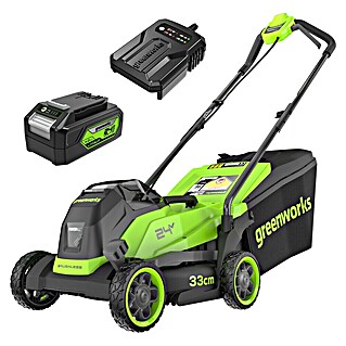 Greenworks Akumulatorska kosilnica GEN2 (24 V, 1 baterija, 4 Ah, Širina reza: 33 mm)