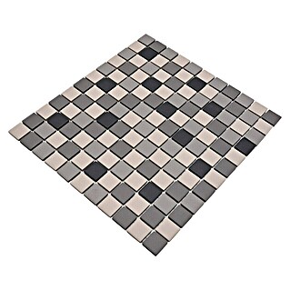 Mozaik pločica Quadrat Mix CU 010 (32,6 x 30 cm, Bež-smeđe boje, Mat)