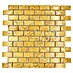 Mosaikfliese Brick Crystal Uni XCM 8GO35 