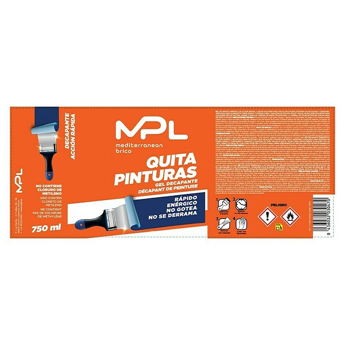 MPL Decapante Quitapinturas (750 ml)