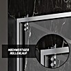Camargue Palermo Nischendusche (80 x 200 cm, Unbeschichtet, Silberglanz) | BAUHAUS