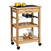 Zeller Present Carro de cocina (L x An x Al: 40 x 58 x 85 cm, Bambú) | BAUHAUS