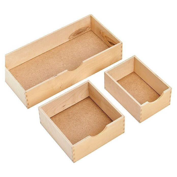 Zeller Present Cajonera con 6 cajones (40 x 20 x 28 cm, Natural)