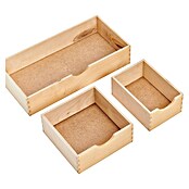 Zeller Present Cajonera con 6 cajones (40 x 20 x 28 cm, Natural)