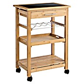 Zeller Present Carro de cocina (L x An x Al: 40 x 58 x 85 cm, Bambú) | BAUHAUS
