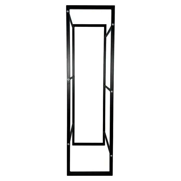 Schulte Getränkekistenregal - H x B x T: 115 x 32 x 57 cm, Anzahl Böden: 3 Stk., Stecken, Schwarz - Ein schlanker, schwarzer Handtuchwärmer mit klaren Linien und einem modernen Design. Die beheizten Paneele sorgen für warme, trockene Handtücher.