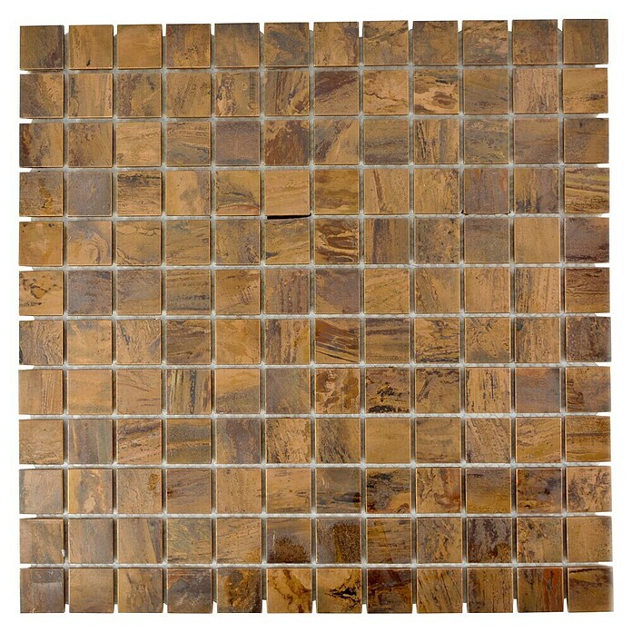 Mozaik pločica Quadrat XK SQ 76  (30 x 30 cm, Bakar, Mat) | BAUHAUS