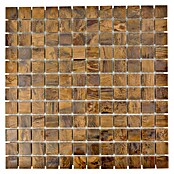 Mozaik pločica Quadrat XK SQ 76  (30 x 30 cm, Bakar, Mat) | BAUHAUS