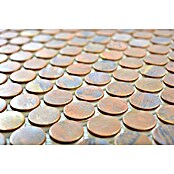 Mozaik pločica Knopf XK PR 56  (29,8 x 28,2 cm, Bakar, Mat) | BAUHAUS