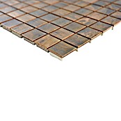 Mozaik pločica Quadrat XK SQ 76  (30 x 30 cm, Bakar, Mat) | BAUHAUS