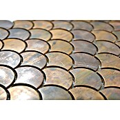 Mozaik pločica Fächer XK FS 46  (28,3 x 29,2 cm, Bakar, Mat) | BAUHAUS