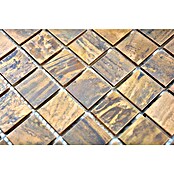 Mozaik pločica Quadrat XK SQ 76  (30 x 30 cm, Bakar, Mat) | BAUHAUS