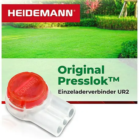 Heidemann Iso Flex Kabelverbinder Einzeladerverbindung Presslok UR2 3-polig 0,4-0,9 mm²